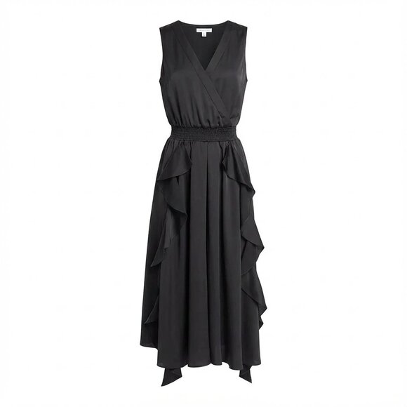 Karl Lagerfeld Dresses & Skirts - KARL LAGERFELD PARIS Ruffled Sleeveless Midi Dress